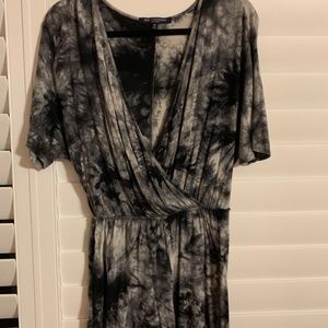 Black Tie Dye Romper